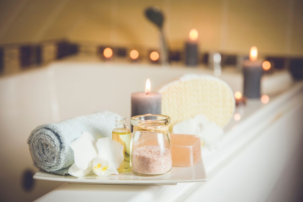 How To Make Your Own Relaxing Herbal Bath Salts