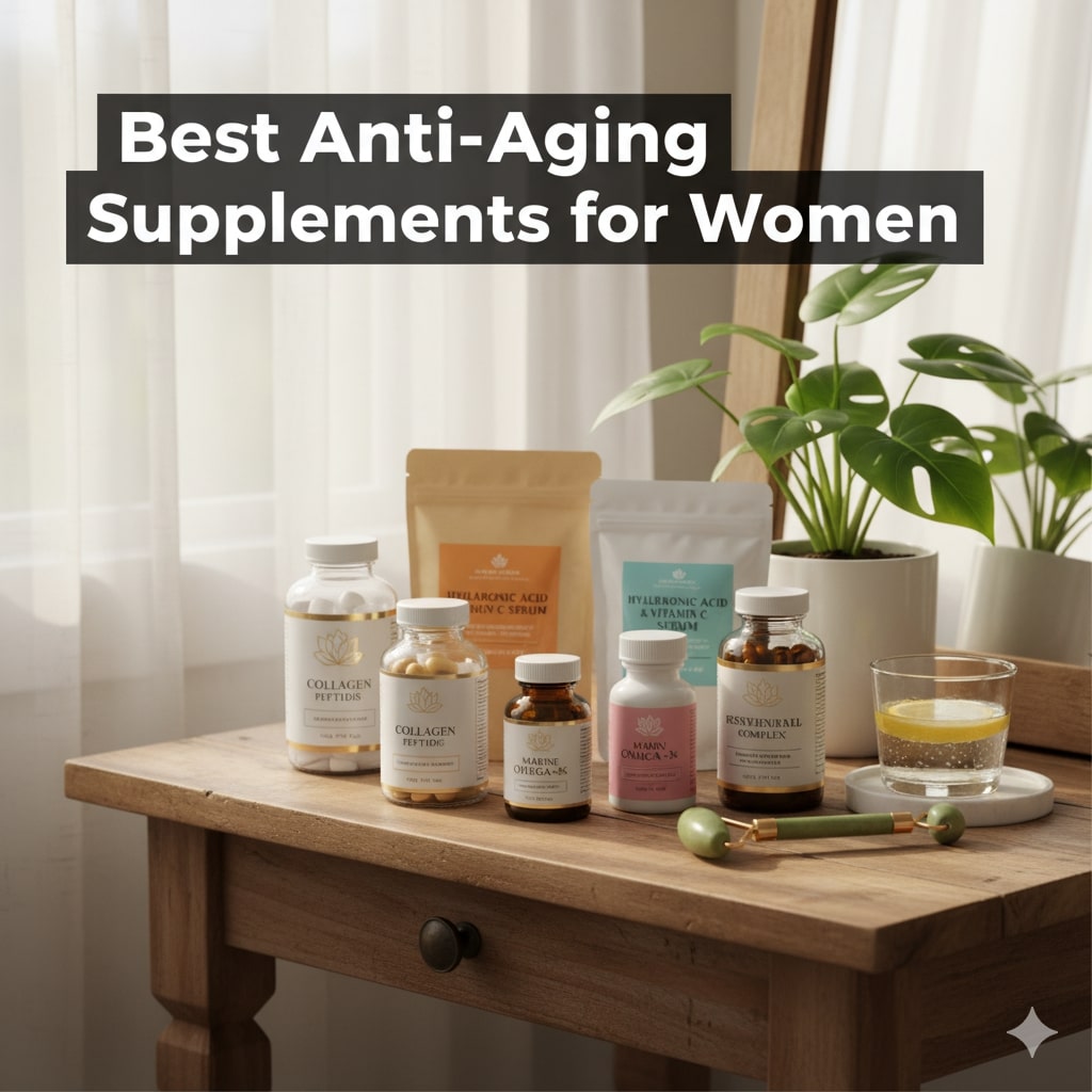 Anti-Aging-10 Best Anti-Aging Supplements for Women in 2025