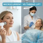 Thread Lift vs At-Home LED & Microcurrent Devices