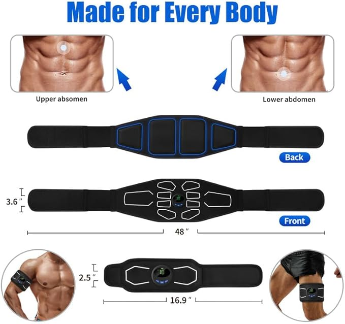 The Ultimate Abs Stimulator for Women: Black Friday Deals You Can’t Afford to Miss in 2025 2 Abs Stimulator-MarCoolTrip MZ Electronic Muscle Stimulator