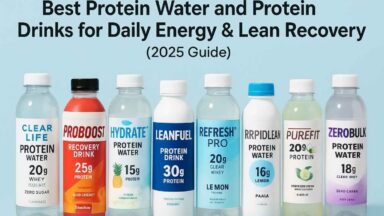 Best Protein Water & Protein Drinks for Daily Energy and Lean Recovery (2025 Guide) 2 Best Protein Water & Protein Drinks