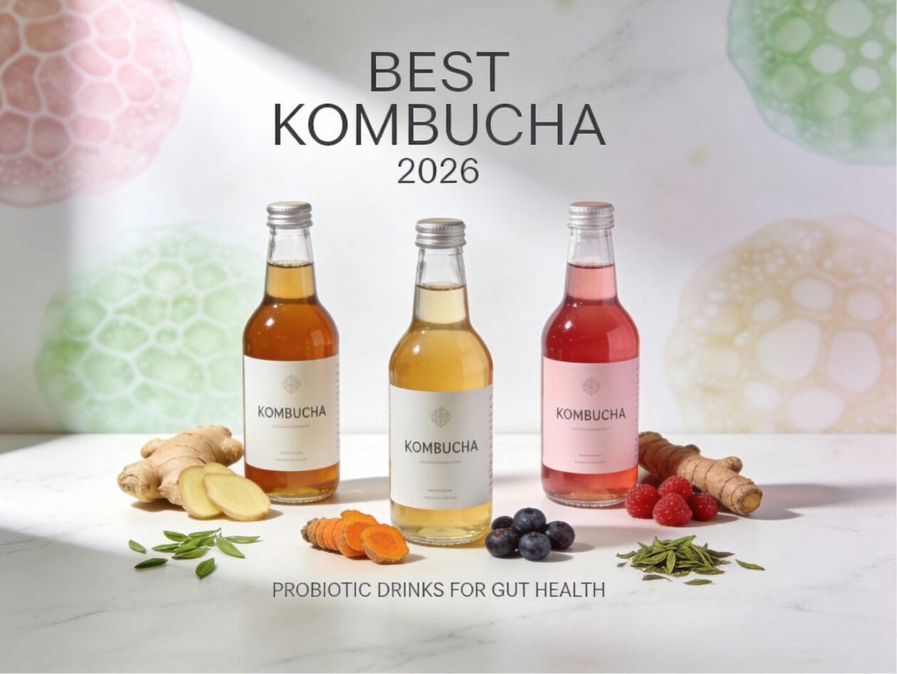Best Kombucha Probiotic Drinks for Gut Health in 2026 1 Best Kombucha Probiotic Drinks for Gut Health in 2026