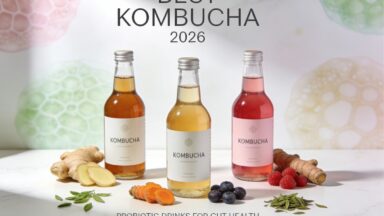 Best Kombucha Probiotic Drinks for Gut Health in 2026
