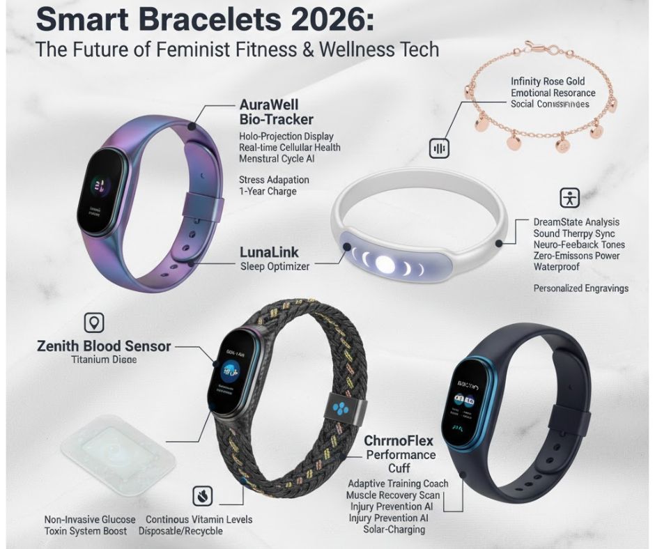 Top Smart Bracelets for Feminist Fitness