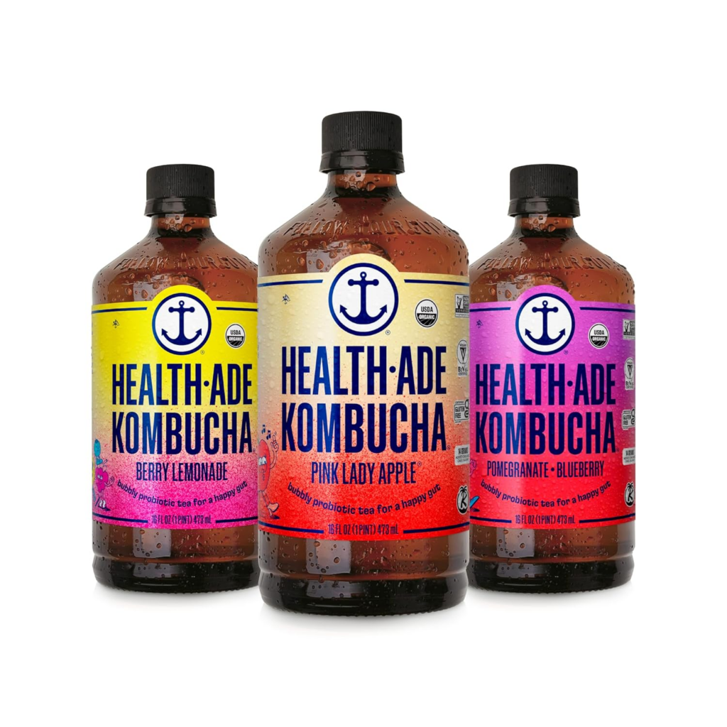Best Kombucha Probiotic Drinks for Gut Health in 2026 5 Best Kombucha Probiotic Drinks-Health-Ade Organic Kombucha Tea