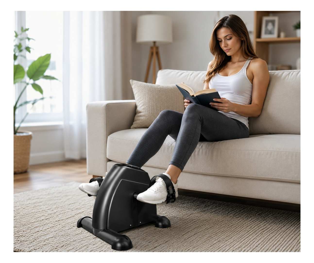 Under Desk Elliptical While Sitting