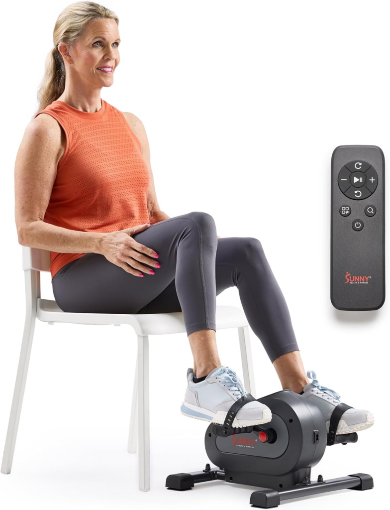 Sunny Health & Fitness Smart Under Desk Bike 