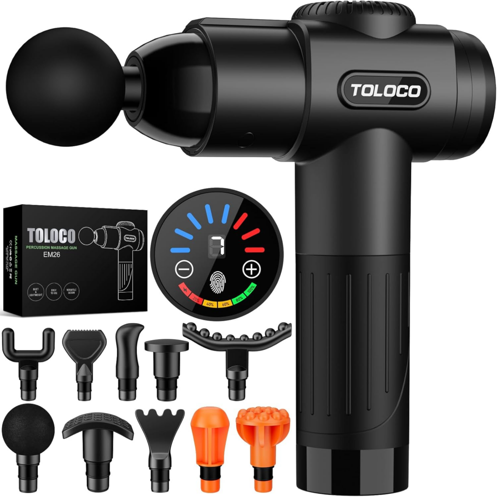 Best Shoulder Massagers: 4 Viral Picks Ranked for 2026 4 TOLOCO Massage Gun for Deep Tissue Percussion