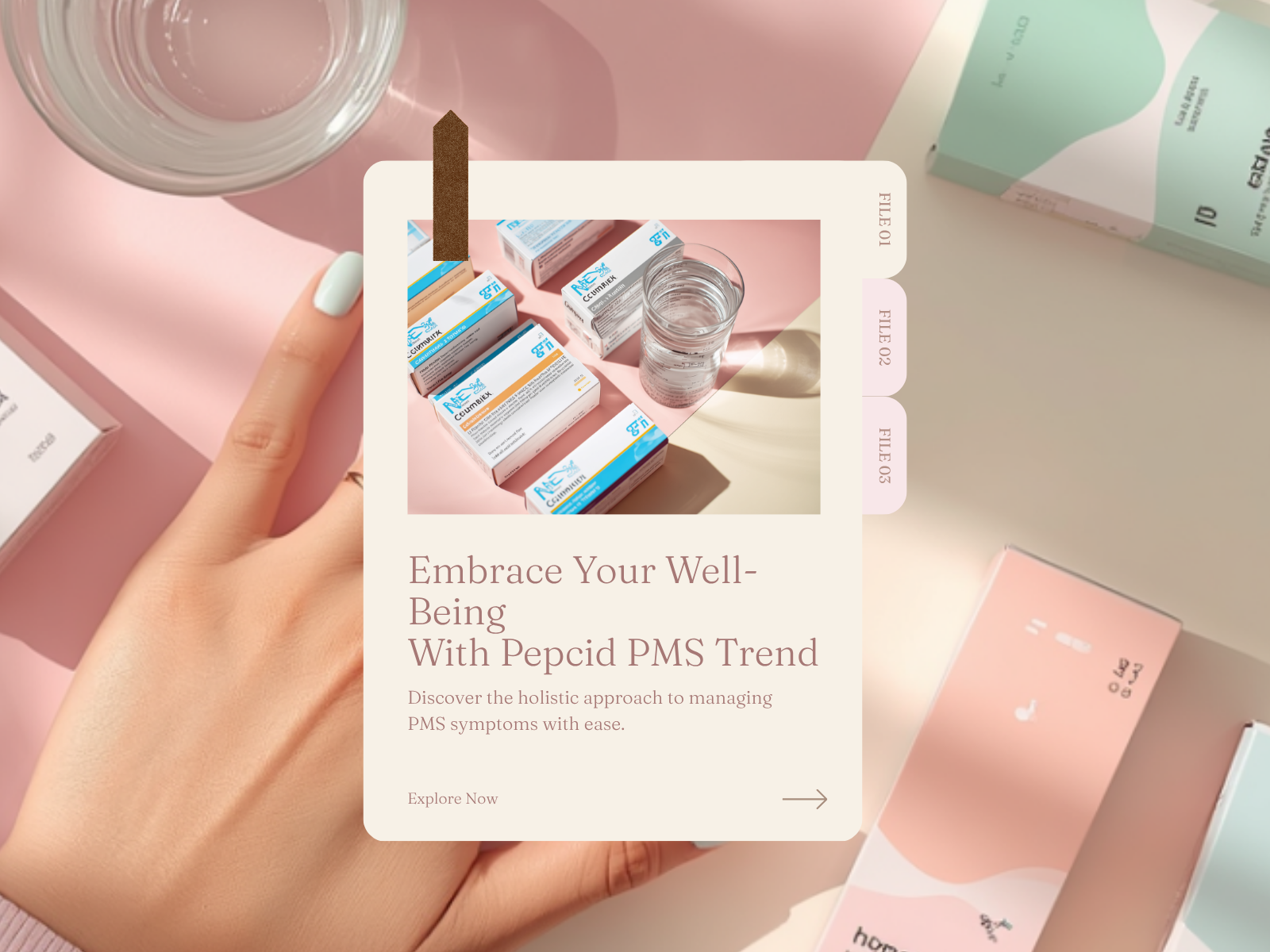 Why Everyone's Taking Pepcid for PMS: The TikTok Trend Doctors Are Watching 1 Pepcid PMS trend antihistamine and hormone connection illustration